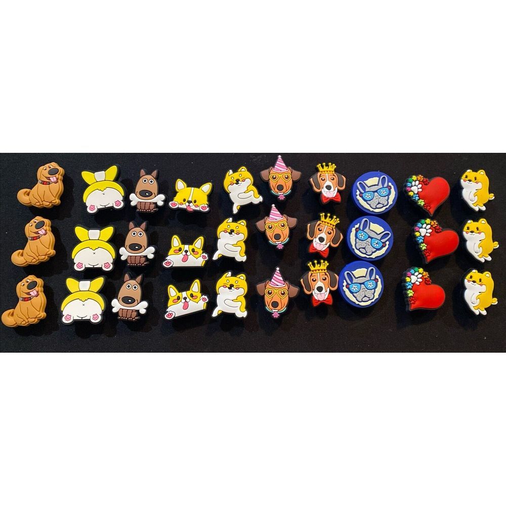 Dog Lover Croc‎ Charms Pack 30pcs